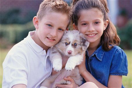 simsearch:700-00071488,k - Portrait of Siblings with Dog Stock Photo - Rights-Managed, Code: 700-00529745