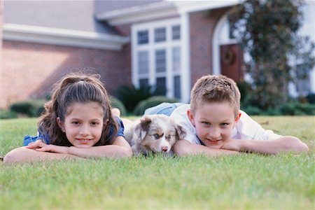 simsearch:700-00071488,k - Children with Dog Stock Photo - Rights-Managed, Code: 700-00529748