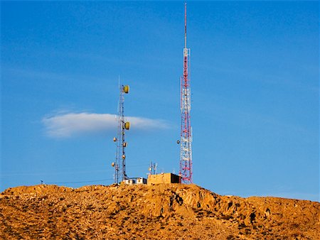 Telecommunications Tower, El Paso, Texas, USA Stock Photo - Rights-Managed, Code: 700-00529833