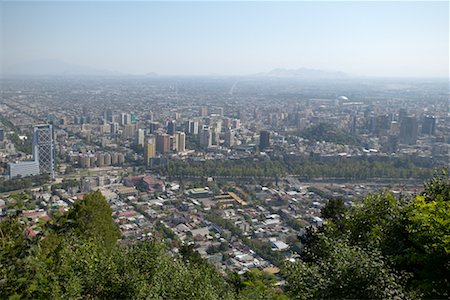 simsearch:700-07237687,k - View of Santiago from Cerro San Cristobal, Chile Stock Photo - Rights-Managed, Code: 700-00520173