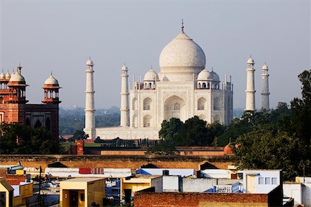 simsearch:700-00556258,k - The Taj Mahal, Agra, India Stock Photo - Rights-Managed, Code: 700-00520806