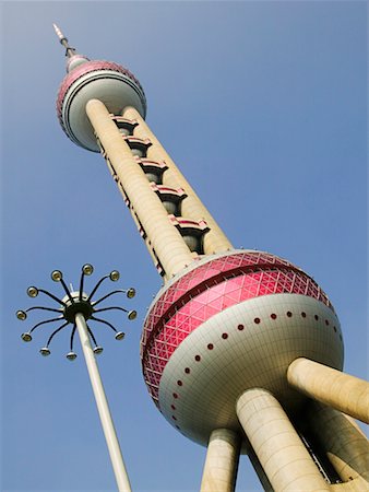 Oriental Pearl TV Tower, Shanghai, China Stock Photo - Rights-Managed, Code: 700-00520882