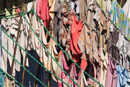 simsearch:700-00270300,k - Dhobi Ghat Traditional Laundry, Mumbai, India Foto de stock - Con derechos protegidos, Código: 700-00520940
