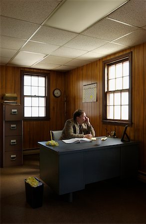 Businessman In Office Stock Photo - Rights-Managed, Code: 700-00521199