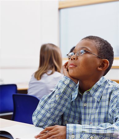 simsearch:700-00523412,k - Student Daydreaming in Class Stock Photo - Rights-Managed, Code: 700-00523404