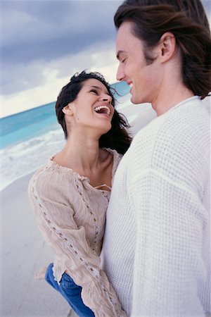 simsearch:700-00523685,k - Couple at Beach Stock Photo - Rights-Managed, Code: 700-00523690