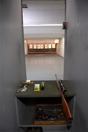 simsearch:700-00546343,k - Booth at Firing Range Stock Photo - Rights-Managed, Code: 700-00546346