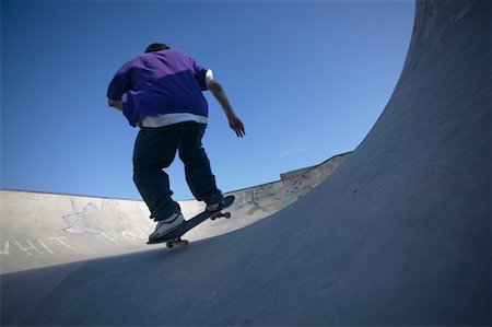 Man Skateboarding Stock Photo - Rights-Managed, Code: 700-00546638