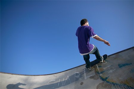 Man Skateboarding Stock Photo - Rights-Managed, Code: 700-00546639