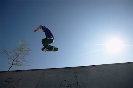 Man Skateboarding Stock Photo - Rights-Managed, Code: 700-00546631