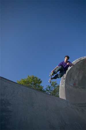 Man Skateboarding Stock Photo - Rights-Managed, Code: 700-00546640