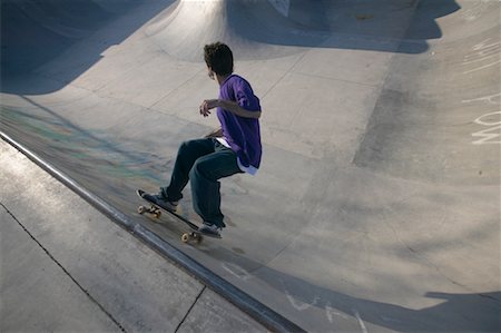 Man Skateboarding Stock Photo - Rights-Managed, Code: 700-00546642