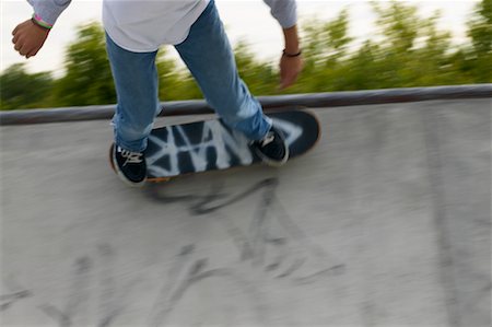 Man Skateboarding Stock Photo - Rights-Managed, Code: 700-00546643