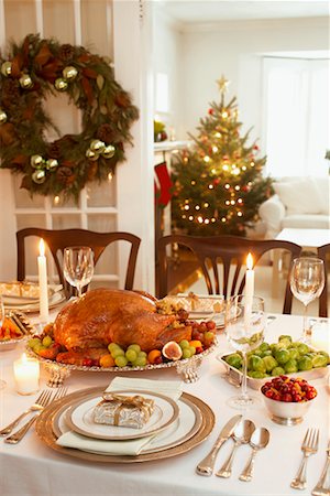 simsearch:700-00547217,k - Turkey Dinner Stock Photo - Rights-Managed, Code: 700-00547309
