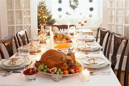 simsearch:700-00547217,k - Turkey Dinner Stock Photo - Rights-Managed, Code: 700-00547313