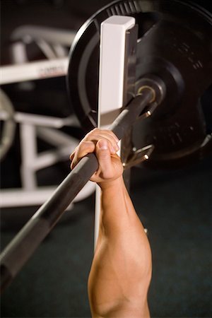 simsearch:689-03131217,k - Man's Arm Lifting Weights Stock Photo - Rights-Managed, Code: 700-00549245