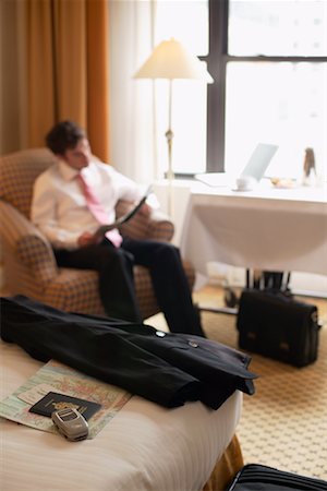 simsearch:700-03058969,k - Businessman in Hotel Room Stock Photo - Rights-Managed, Code: 700-00543616