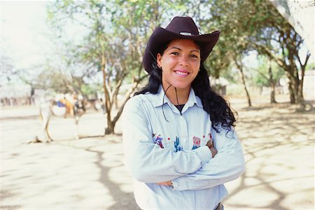 Portrait of Cowgirl, Camaguey, Cuba Stock Photo - Rights-Managed, Code: 700-00543720
