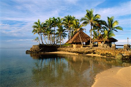 exclusive (private) - De l'hôtel Warwick Fiji Restaurant, Viti Levu, Fidji Photographie de stock - Rights-Managed, Code: 700-00554488