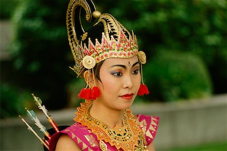 Woman in Traditional Balinese Costume Stock Photo - Rights-Managed, Code: 700-00554767