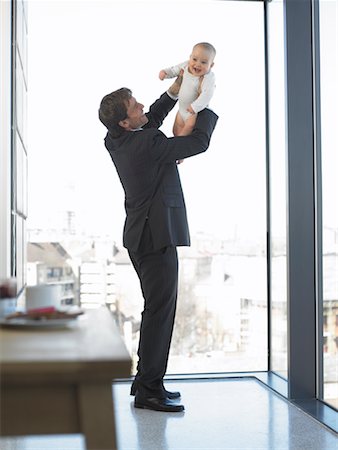 Father and Baby Stock Photo - Rights-Managed, Code: 700-00555190