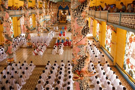 simsearch:700-00555259,k - Cao Dai Temple, Tay Ninh, Vietnam Stock Photo - Rights-Managed, Code: 700-00555610