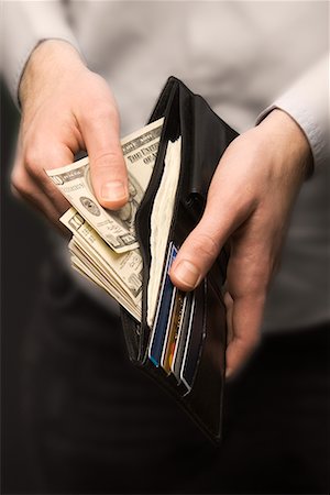 Hands Taking Cash out of Wallet Stock Photo - Rights-Managed, Code: 700-00555963