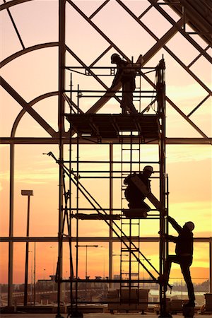 simsearch:700-00030097,k - Workers on Scaffolding Stock Photo - Rights-Managed, Code: 700-00556284