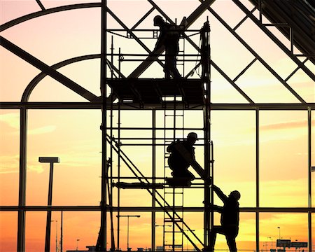 simsearch:700-00030097,k - Workers on Scaffolding Stock Photo - Rights-Managed, Code: 700-00556283