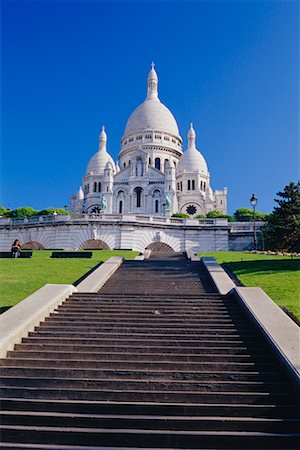 simsearch:700-03406394,k - La Basilique du Sacré Coeur, Paris, France Photographie de stock - Rights-Managed, Code: 700-00556485
