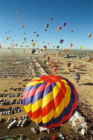 simsearch:700-00056968,k - Hot Air Balloon Fiesta, Albuquerque, New Mexico, USA Stock Photo - Rights-Managed, Code: 700-00556654