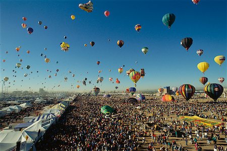 simsearch:700-00056968,k - Hot Air Balloon Fiesta, Albuquerque, New Mexico, USA Stock Photo - Rights-Managed, Code: 700-00556653