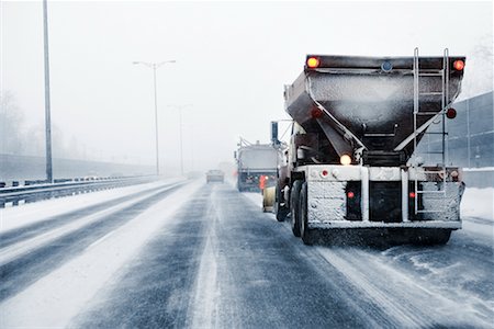 simsearch:700-00090429,k - Snowplows, QEW, Toronto, Ontario, Canada Stock Photo - Rights-Managed, Code: 700-00557687