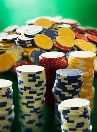 simsearch:700-00768672,k - Poker Chips Stock Photo - Rights-Managed, Code: 700-00550388