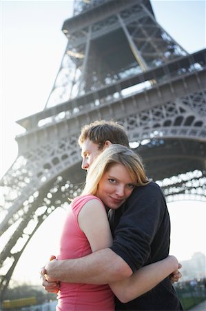simsearch:700-00189516,k - Couple by Eiffel Tower, Paris, France Stock Photo - Rights-Managed, Code: 700-00550727