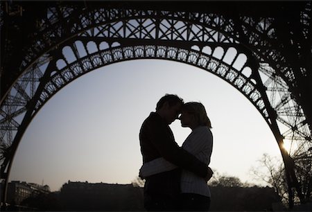 simsearch:700-00611022,k - Couple Under Eiffel Tower, Paris, France Stock Photo - Rights-Managed, Code: 700-00550737