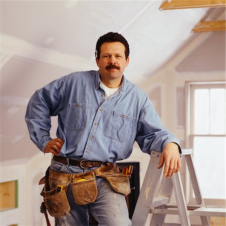 simsearch:700-00404021,k - Portrait of Man Doing Renovations Stock Photo - Rights-Managed, Code: 700-00552264
