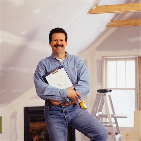 simsearch:700-00404021,k - Portrait of Man Doing Renovations Stock Photo - Rights-Managed, Code: 700-00552265