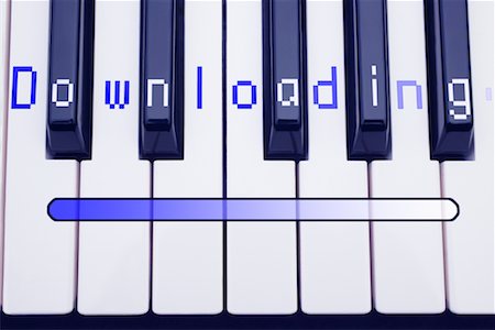 simsearch:700-00553920,k - Piano Keyboard with Text Stock Photo - Rights-Managed, Code: 700-00553916