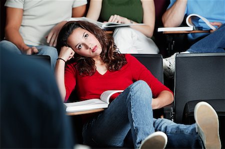 Woman in Classroom Stock Photo - Rights-Managed, Code: 700-00561084
