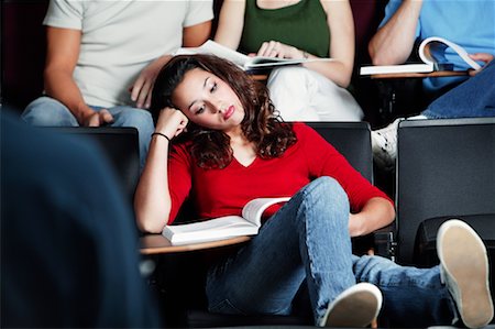 Woman in Classroom Stock Photo - Rights-Managed, Code: 700-00561085