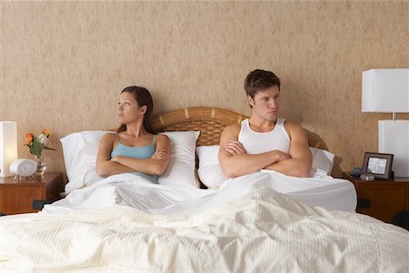 Couple in Bed Stock Photo - Rights-Managed, Code: 700-00561163