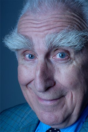 funny old people faces - Portrait of Man Stock Photo - Rights-Managed, Code: 700-00561377