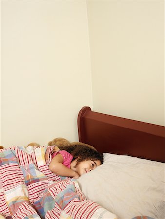 simsearch:700-00606802,k - Girl in Bed Stock Photo - Rights-Managed, Code: 700-00588636