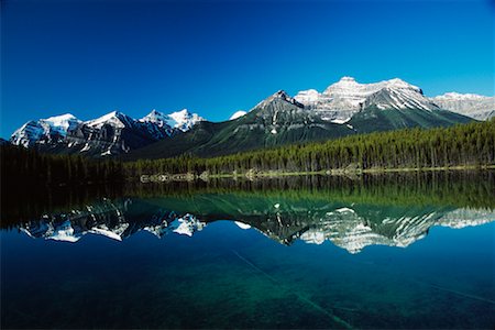 simsearch:600-06125581,k - Hector Lake, Banff National Park, Alberta, Canada Stock Photo - Rights-Managed, Code: 700-00588712