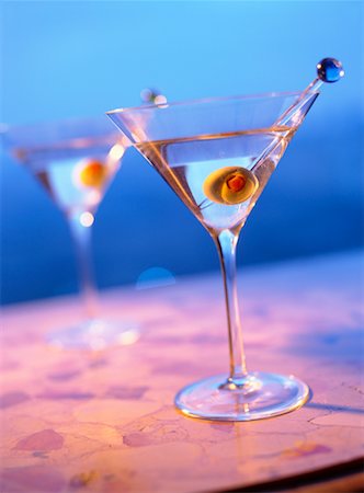 pimento - Martinis Stock Photo - Rights-Managed, Code: 700-00590775