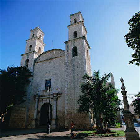 simsearch:700-03644867,k - Church Of Jesus, Merida, Yucatan, Mexico Stock Photo - Rights-Managed, Code: 700-00592968