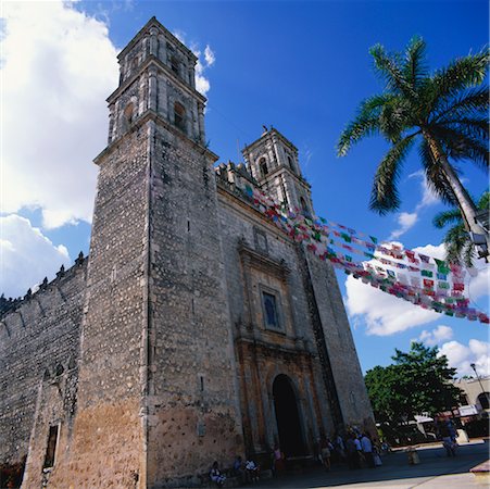 San Gervasio Church, Valladolid, Yucatan, Mexico Stock Photo - Rights-Managed, Code: 700-00593023