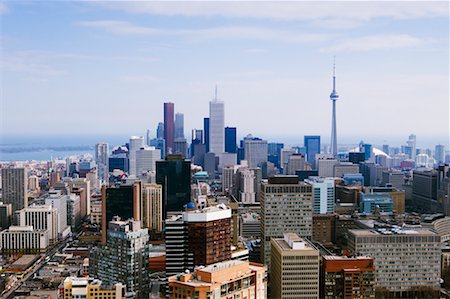 Toronto Skyline, Ontario, Canada Stock Photo - Rights-Managed, Code: 700-00605245