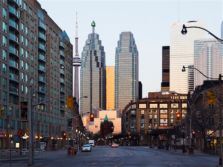 Cityscape, Toronto, Ontario, Canada Stock Photo - Rights-Managed, Code: 700-00605256